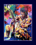 Jimi Hendrix Flying V fine art print