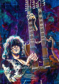 Jimmy Page fine art print