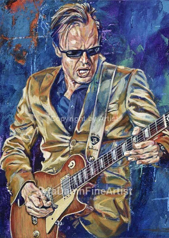 Joe Bonamassa fine art print