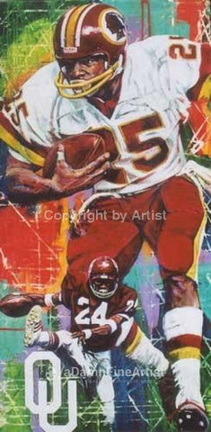 Joe Washington Jr. autographed limited edition print