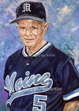 John Winkin - University of Maine autographed fine art print signed by Winkin