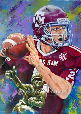 Johnny Manziel - Texas A&M aka Johnny Heisman fine art print