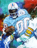 Kenny Burroughs autographed art print - aDamnFineArtist.com