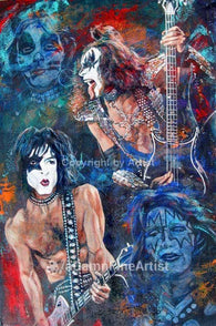 KISS fine art print