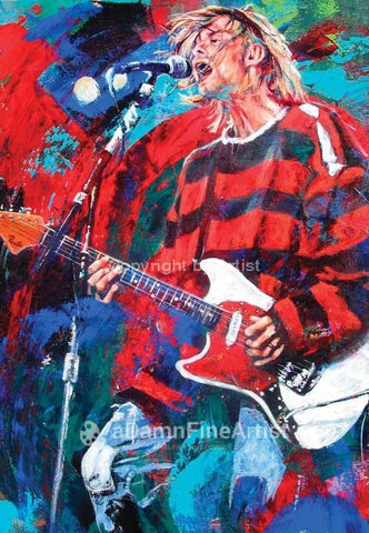 Kurt Cobain fine art print