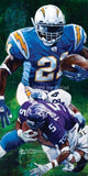 LaDainian Tomlinson autographed limited edition print