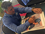 Lance Berkman - Rice University autographed fine art print signed by Berkman