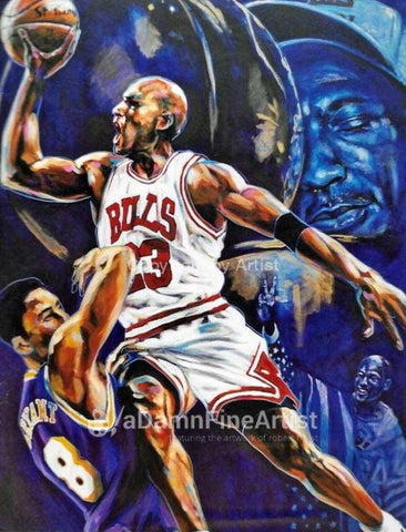 Michael Jordan Homage fine art print