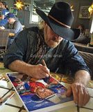 Michael Martin Murphey autographed limited edition fine art print signed by Murphey