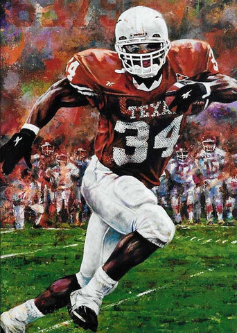 Ricky Steppin' (Ricky Williams) fine art print