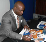 Ricky Williams autographed limited edition fine art print signed by Williams