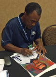 Robert "Bob" Braddy - Jackson State University autographed fine art print signed by Braddy
