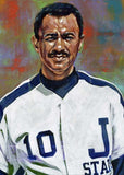 Robert "Bob" Braddy - Jackson State University autographed fine art print signed by Braddy