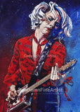 Samantha Fish in Red fine art print by Robert Hurst