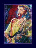 Solid Gold Clapton fine art print featuring Eric Clapton