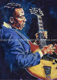 T-Bone Walker Limited Edition Fine Art Print Featuring Music Art