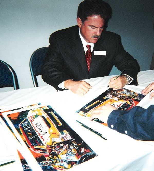 Terry Labonte autographed limited edition print – aDamnFineArtist.com