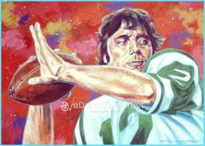 Joe Namath Paintings for Sale - Fine Art America