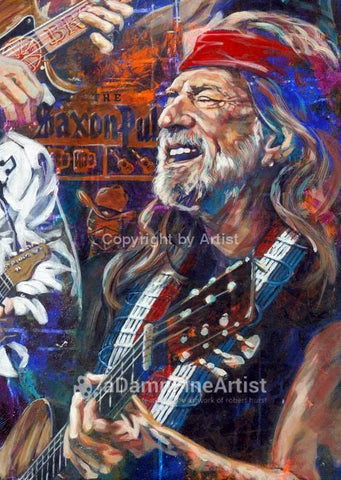 Willie Nelson AHS fine art print
