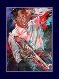 Young Miles Davis fine art print featuring Miles Davis