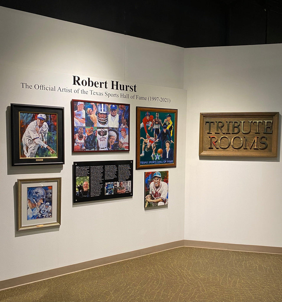 Texas Sports Hall of Fame Honors Artist Robert Hurst