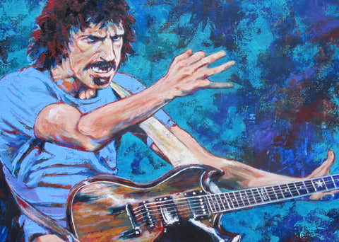 Frank Zappa fine art print
