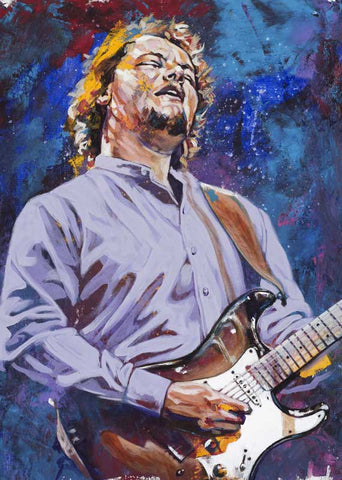Christopher Cross autographed limited edition fine art print signed by Cross