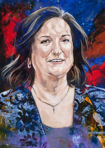 Cathy Self-Morgan autographed limited edition fine art print signed by Self-Morgan