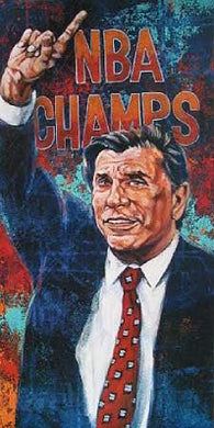 Rudy Tomjanovich autographed limited edition print