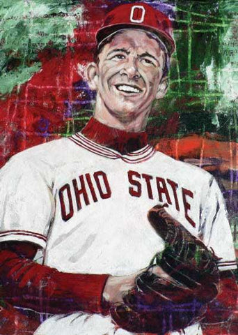 Steve Arlin - Ohio State autographed limited edition print