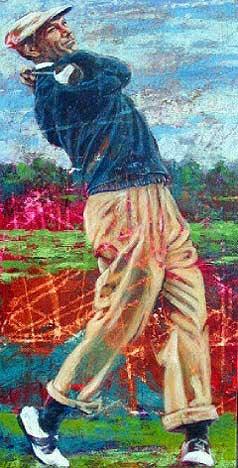 Golf Legends Series Ben Hogan fine art print