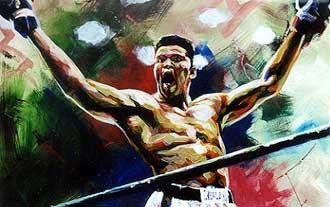 Ali the Greatest fine art print of Muhammad Ali