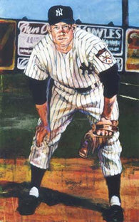 Yankees Series Mickey Mantle fine art print