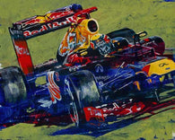 Formula One Series: Red Bully fine art print
