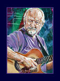 Sonny Curtis autographed limited edition fine art print signed by Curtis