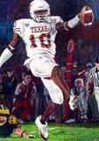 Vince Young at the Rose Bowl 2005 fine art print