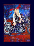 1968 Harley-Davidson Bardot Inspired fine art print