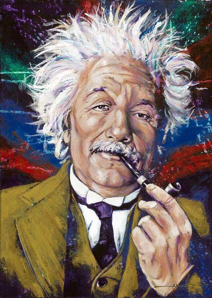 Albert Einstein fine art print