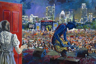 Austin City Limits (ACL) Music Festival with Gary Clark Jr fine art print with limited edition canvas giclee option