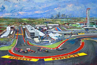 Fast Track (Austin F1 Track: Circuit of the America AKA COTA) limited edition giclee
