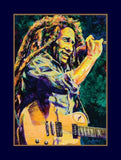 Bob Marley Gold fine art print