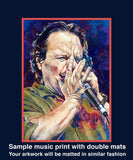 Bruce Channel autographed limited edition fine art print