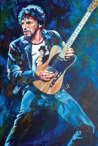Bruce Springsteen fine art print – aDamnFineArtist.com