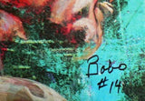 Chuck "Bobo" Brayton - WSU autographed limited edition print