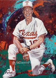 Cliff Gustafson - UT autographed limited edition print