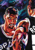 Duncan and Robinson San Antonio Spurs fine art print