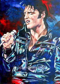 Elvis Presley fine art print