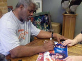 Excellence x 2 fine art print featuring Earl Campbell and Ricky Williams - prints signed by both Campbell and Williams currently available