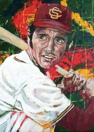 Fred Lynn - USC autographed limited edition print