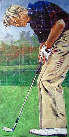 Golf Legends Series Jack Nicklaus fine art print